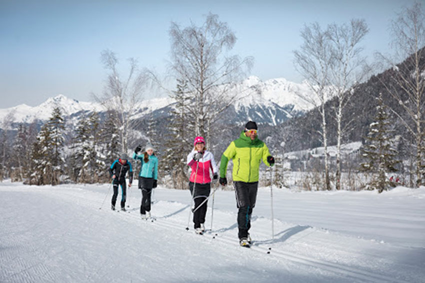 Hotel Gasthof Weissensee Kärnten 55 km Langlaufloipen mit Kärnter Loipengütesiegel Hotel Gasthof Weissensee Kärnten 55 km Langlaufloipen mit Kärnter Loipengütesiegel